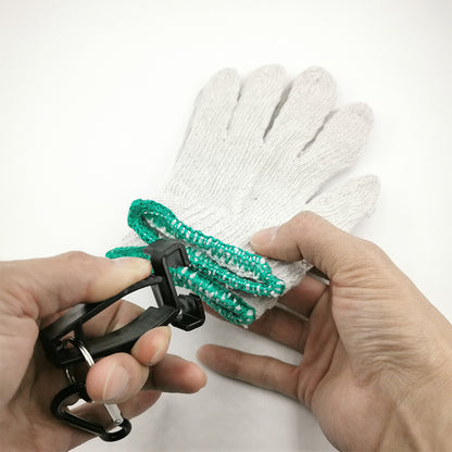 グローブホルダー 手袋ホルダー 2個セット カラビナ付き クリップ式 アウトドア 商品画像2