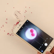 スマホ用ズームレンズ LEDライト付き 単眼鏡 拡大鏡 望遠鏡 望遠レンズ カメラレンズ 60倍 クリップ式 携帯電話 iPhone スマートフォン タブレット 便利