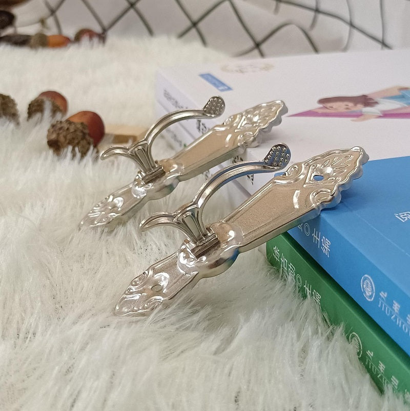 カーテンホルダー 2ペアセット 房掛け ふさかけ 房かけ ウォールフック 商品画像5