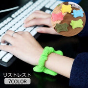 リストレスト 単品 アームレスト 手首 クッション マウス用 キーボード用 リストバンド パソコン用 ヘアアクセサリー ヘアゴム リボン ふわふわ おすすめ