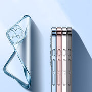 iPhoneケース カバー スマホケース 軽量 薄型 レンズフィルム クリア ソフト TPU 耐衝撃 背面 カメラ保護 指紋防止