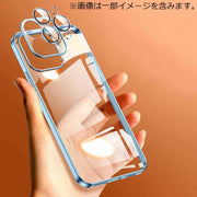 iPhoneケース カバー スマホケース 軽量 薄型 レンズフィルム クリア ソフト TPU 耐衝撃 背面 カメラ保護 指紋防止