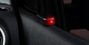 ダミーセキュリティ ダミーライト 防犯ライト 車用 LED 太陽光充電 ソーラー USB充電 MicroUSB リチウム 盗難防止 車載 光る カーセキュリティー 車用品 カー用品