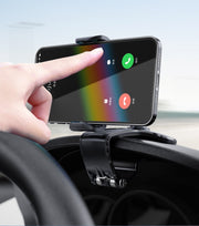 スマホスタンド スマホホルダー 車用 車載 カー用品 カーアクセサリー クリップ式  角度調節可 360度回転 横向 滑り止め 横向