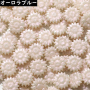 シーリングワックス 封蝋 シーリングスタンプ用品 約100粒セット 小粒 花 フラワー 向日葵 ひまわり 結婚式 招待状 手紙