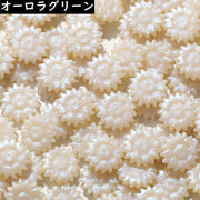 シーリングワックス 封蝋 シーリングスタンプ用品 約100粒セット 小粒 花 フラワー 向日葵 ひまわり 結婚式 招待状 手紙
