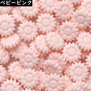 シーリングワックス 封蝋 シーリングスタンプ用品 約100粒セット 小粒 花 フラワー 向日葵 ひまわり 結婚式 招待状 手紙