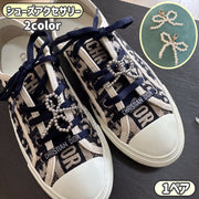 シューズアクセサリー 1対 スニーカーアクセサリー レディース 女性 スニーカーデコ シューピアス シューパーツ 靴チャーム シューチャーム 靴 靴ひも おしゃれ かわいい