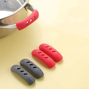 取っ手カバー 鍋つかみ ハンドグリップ 2個セット シリコンカバー キッチン用品 調理 ハンドル 鍋 持ち手 耐熱 滑り止め ソフト 柔らか