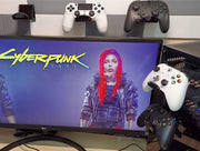 ヘッドホンスタンド コントローラースタンド ヘッドホンラック 壁掛け ゲームコントローラー掛け ヘッドホン掛け PS5 PS4 switchPRO プロコン 収納 整理 ヘッドホン ヘッドセット ゲーム コントローラー シンプル スタイリッシュ お洒落 インテリア