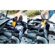 オイルファンネル 給油漏斗 車用品 カー用品 ろうと じょうご 伸縮 自動車 バイク オートバイ 燃料 ガソリン メンテナンス用品