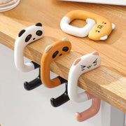 バッグハンガー バッグホルダー 荷物掛け カバン掛け 折りたたみ フック ネコ パンダ 猫 コンパクト おしゃれ かわいい 便利 携帯 外出 お出かけ バッグ用アクセサリー