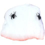 ハロウィン用品 パーティグッズ 2個セット 室内装飾 デコレーション 雑貨 小物 装飾品 飾り ハロウィン 蜘蛛２個付き 蜘蛛の巣 蜘蛛の糸 クモ スパイダー シルエット 透け感 シースルー カラバリ豊富 かわいい おしゃれ 小道具 ふわふわ 白 橙 紫 黒 緑