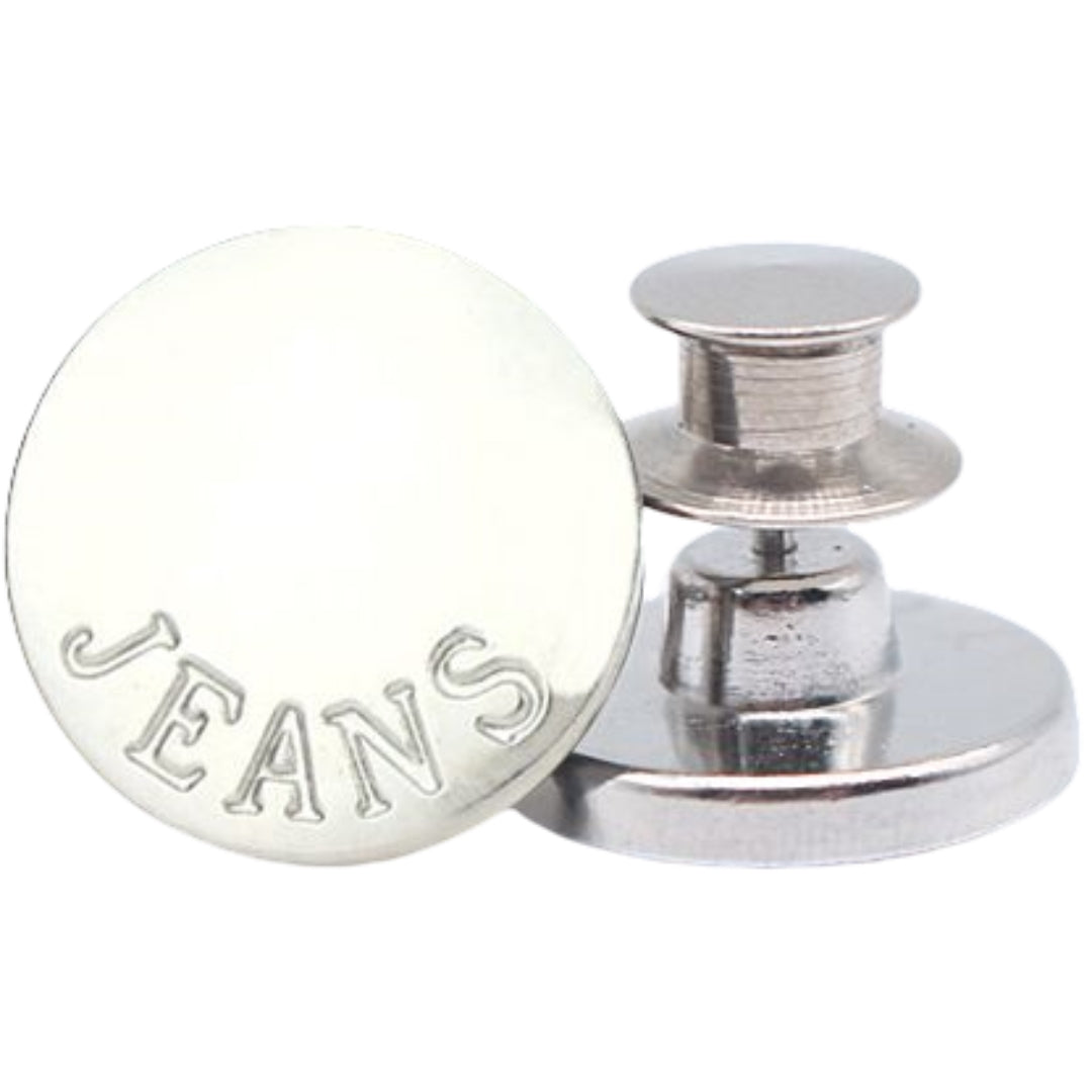 ジーンズボタン 2個セット デニムボタン 17mm タックボタン ウエスト調整 50 バリエーション画像