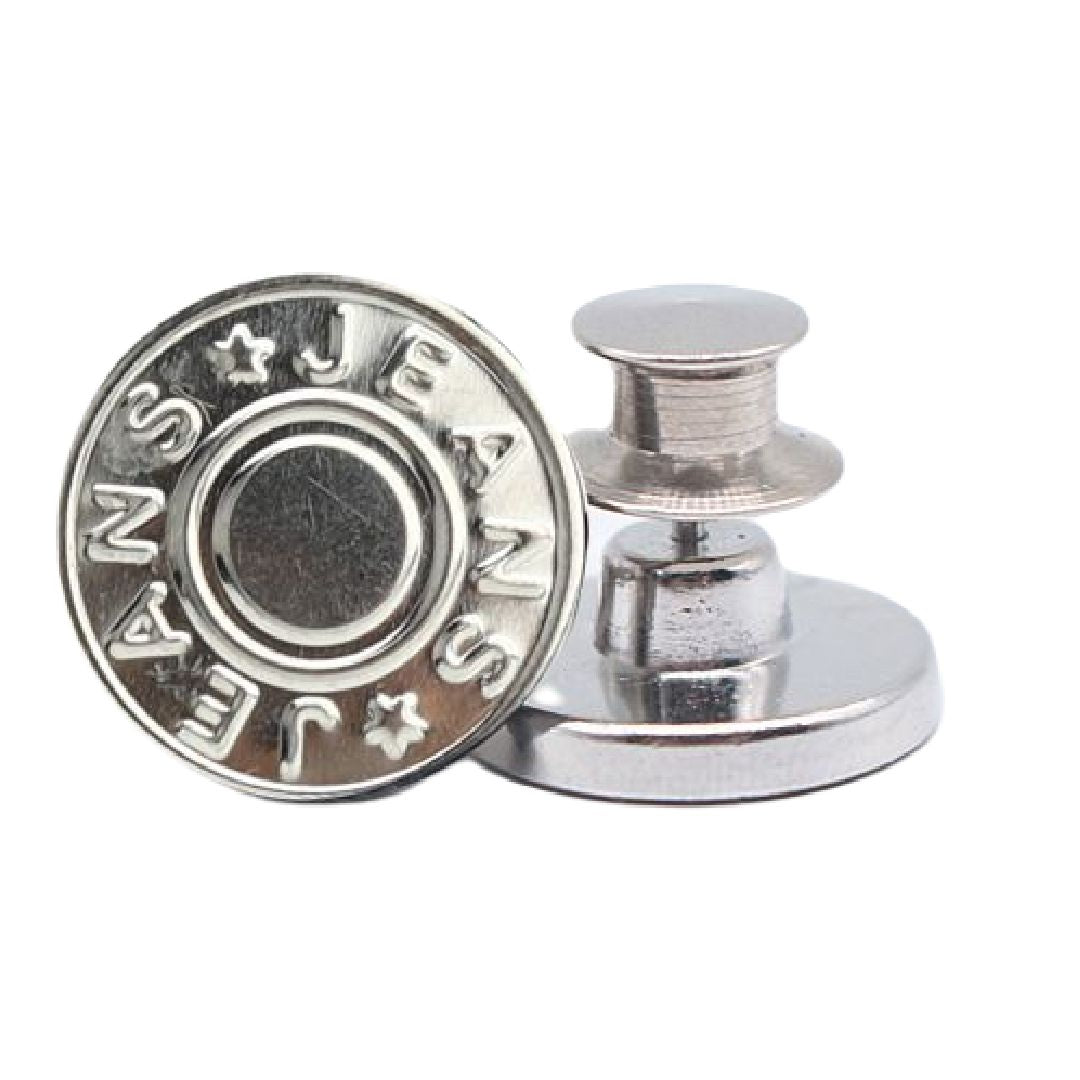 ジーンズボタン 2個セット デニムボタン 17mm タックボタン ウエスト調整 57 バリエーション画像