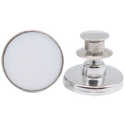 ジーンズボタン 2個セット デニムボタン 17mm タックボタン ウエスト調整 交換 DIY 取付け簡単 お直し 柄入り 付け替え リメイク おしゃれ 手芸 裁縫材料 ハンドクラフト デザイン豊富