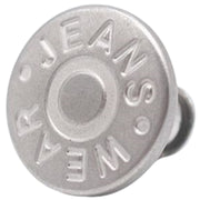ジーンズボタン 2個セット デニムボタン 17mm タックボタン ウエスト調整 交換 DIY 取付け簡単 お直し 柄入り 付け替え リメイク おしゃれ 手芸 裁縫材料 ハンドクラフト デザイン豊富
