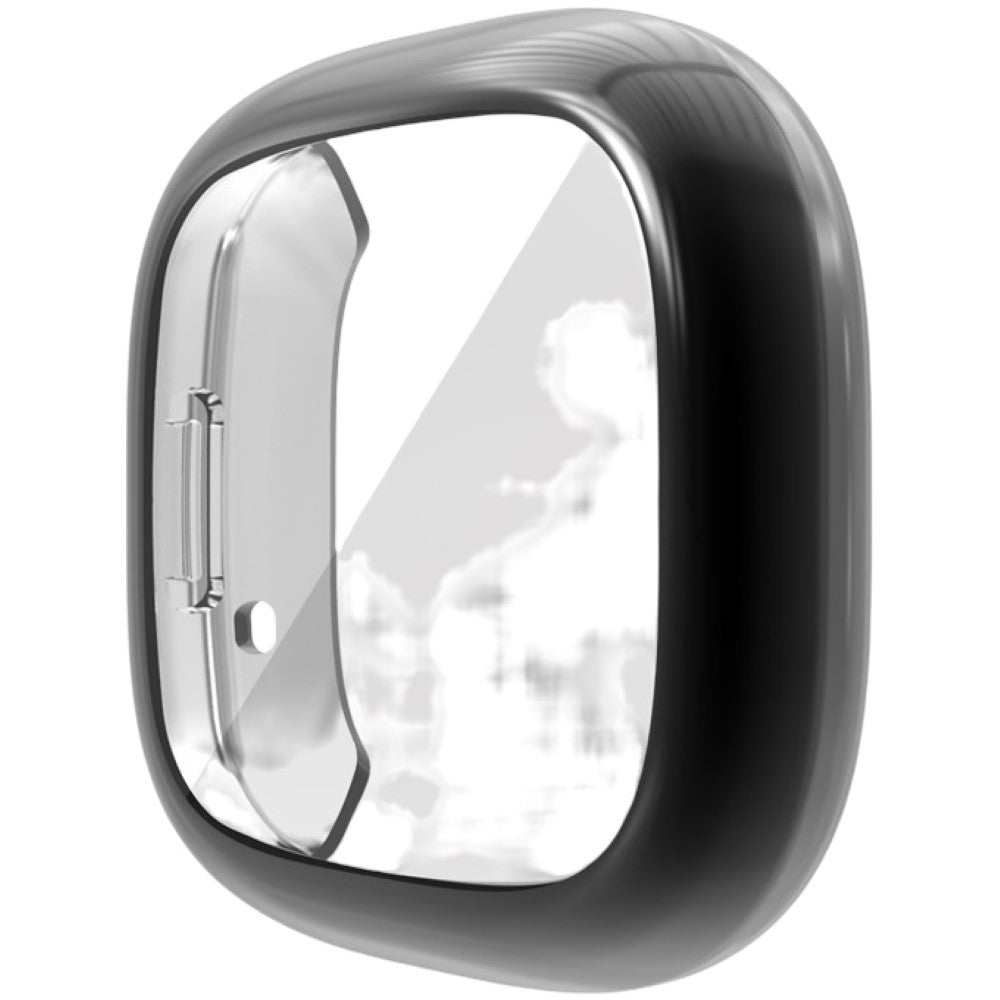 Fitbit Versa3/Fitbit Sense  保護ケース  保護カバー フィットビット スマートウォッチ メッキ シンプル