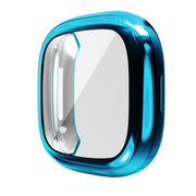 Fitbit Versa3/Fitbit Sense  保護ケース  保護カバー フィットビット スマートウォッチ メッキ シンプル