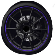 ホイールリムステッカー リムテープ リムガード 8m カーステッカー カー用品 ステッカー シール 粘着テープ 装飾 デコレーション 擦れ防止 汚れ防止 ソフト やわらかい かっこいい おしゃれ