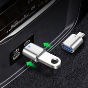 変換アダプタ 単品 USB Type-C USB3.0 ライト スマートフォン 変換コネクタ Cタイプ スマホ 充電 車 PC パソコン Android アンドロイド iPhone かわいい おしゃれ 便利アイテム
