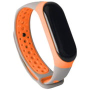 スマートウォッチバンド シャオミ用 Xiaomi Mi Band 3/4 ベルト ストラップ 交換 取り替え バイカラー おしゃれ 男女兼用 ユニセックス