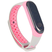 スマートウォッチバンド シャオミ用 Xiaomi Mi Band 3/4 ベルト ストラップ 交換 取り替え バイカラー おしゃれ 男女兼用 ユニセックス