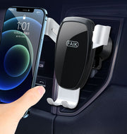 スマホホルダー スマホスタンド 車載 車用 エアコン吹き出し口 ルーバー レジスター取り付け クリップ式 簡単装着 便利 シンプル おしゃれ カー用品 自動車 回転 角度調節 カー用品 カーアクセサリー