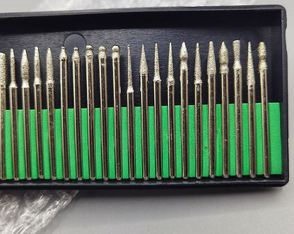 ルーター ビット リュータービット 30本入り 研磨ビット ダイヤモンドビット 商品画像4