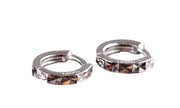 フープピアス レディース アクセサリー リング 輪っか ワンタッチ シンプル ひし形カット 小さめ 大人上品 おしゃれ きれいめ ギフト プレゼント 贈り物 カジュアル デイリー かわいい お出かけ お呼ばれ 女子会 女性用 婦人用 ファッション小物