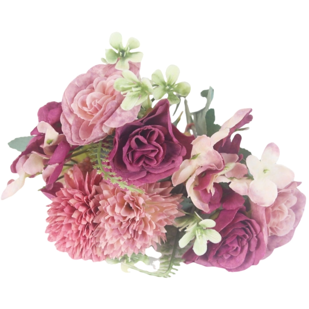 造花 花束 フェイク フラワー 植物 フラワーアレンジメント インテリア DIY 装飾 飾り 模様替え 小物 雑貨 リーフ かわいい おしゃれ