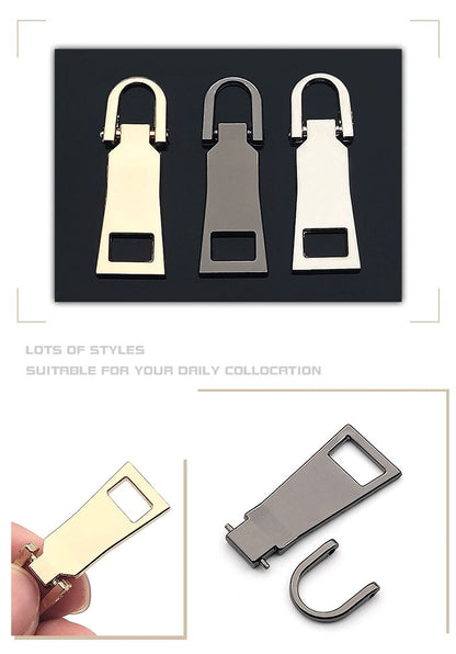 ファスナー 引き手 交換 2個セット 交換用ジッパー ジッパーパーツ 商品画像4
