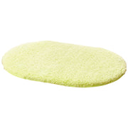 玄関マット フロアマット 室内用 40cm 60cm 楕円 ふわふわ フワフワ トイレマット バスマット 洗面所マット リビング 寝室 脱衣所 滑り止め付き カラバリ豊富 小さめ ホワイト 白 ブラウン 茶 ピンク