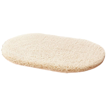 玄関マット フロアマット 室内用 40cm 60cm 楕円 ライトキャメル バリエーション画像
