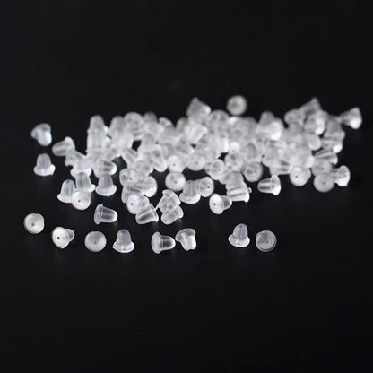 ピアスキャッチ 20組セット 40個 アクセサリーパーツ シリコンキャッチ 留め具 商品画像3