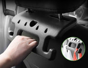 アシストグリップ 車用 後部座席 ヘッドレスト 後付け カー用品 手すり 取っ手 持ち手 荷物掛け カーアクセサリー バッグ掛け 乗り降り補助 セーフティグリップ フック付き 便利グッズ シンプル 単色 黒 茶