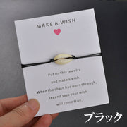 ブレスレット レディース アクセサリー 貝 貝殻 シェル 紐 リゾート 春 春夏 夏 カジュアル エスニック アジアン ピンク ブラック ホワイト シンプル かわいい お洒落 大人女子 腕輪 お誕生日 プレゼント ギフト 記念日 女性 ブルー レッド 小物 雑貨