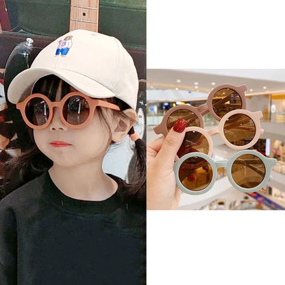 サングラス キッズ 子供用 男の子 女の子 ラウンドグラス 商品画像3