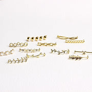 シューパーツ シューピアス 2個セット レディース 女性 スニーカー シューズアクセサリー アクセサリー スニーカー紐 デュブレ 靴 くつ シューケア用品 かわいい フェイクパール ハート チェーン リボン ラインストーン リーフ クロス 取り付け簡単 キュート きれいめ 上品 おしゃれ 普段使い お揃い プレゼント 金色