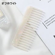 コーム ヘアブラシ くし 櫛 小型 小さい 軽量 スタイリング ヘアアレンジ ヘアカット 散髪 ヘアケア おしゃれ かわいい べっ甲風 べっこう風 大理石調 カラバリ豊富