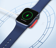 Apple Watch専用 ワイヤレス充電器  アップルウォッチ充電器 マグネット 置くだけ TypeC Lightning 持ち運び 携帯 キーホルダー 旅行 出張 軽量 コンパクト 簡単 便利 ワイヤレスチャージャー スマホ関連アクセサリー
