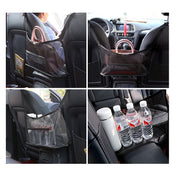 車用収納ポケット カーアクセサリー 車内収納 隙間収納 メッシュポケット かばん収納 ポケット付き 小物収納 車収納 シート メッシュ 荷物