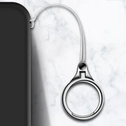 リングストラップ スマホストラップ スマホスタンド スマホリング ストラップホルダー 無地 単色 シンプル 指 落下防止 ブレスレット キーリング かわいい おしゃれ