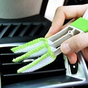 車用ブラシ 車内清掃 エアコン掃除 クリーナー ディテールブラシ マイクロファイバー ほこり取り 吹き出し口 汚れ取り 隙間 掃除