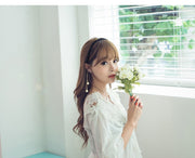 カチューシャ チェーン 花 フラワー フェイクパール フリンジ タッセル ヘアバンド レディース ヘアアクセサリー おしゃれ かわいい