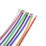 ワイヤーキーリング キーホルダー 単品 1本 ワイヤーリング ネジ式 ねじ式 輪っか 鍵 カギ キーチェーン シンプル 紛失防止 落下防止 パーツ DIY ハンドメイド ベーシック 定番