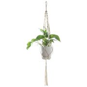 プラントハンガー ハンギングプランター 吊り下げ 植物ハンガーネット 観葉植物 ガーデニング用品 インテリア雑貨 マクラメ編み ナチュラル 縄 ロープ 吊るす グリーンハンギング ショップ カフェ おしゃれ かわいい 飾りプランター 屋内 屋外 室内
