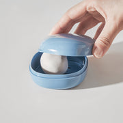 石けんケース 蓋付き 石鹸置き 排水 ソープディッシュ プラスチック 洗面用具 携帯 旅行 トラベルグッズ 持ち運び 可愛い 便利