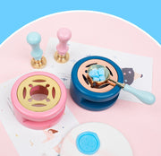 シーリングワックス用スプーン ワックス炉 シーリングスタンプ用品 単品 DIY 丸型 浅型 溶解 封蝋用品 融解 溶かす 炙る 資材 材料 ハンドメイド DIY 手紙 招待状 封書 文具 お洒落 レトロ シンプル