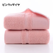 フェイスタオル タオル 厚手 ドット ライン バス用品 お風呂用品 バスグッズ お風呂グッズ 吸水 シンプル アクセント かわいい